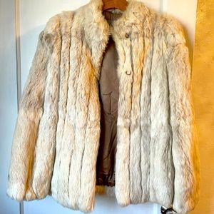 Vintage Rabbit Fur Coat
